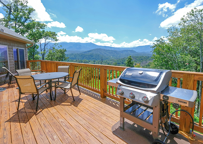 Gatlinburg Chalet - Sunset Chalet - Featured Temp