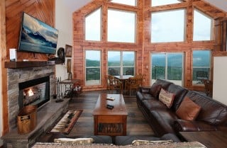 Gatlinburg  - Falcon's View - Living Room
