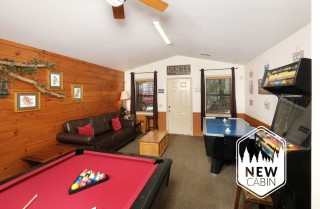 Gatlinburg Cabin - Adventure Lodge - Rec Room 