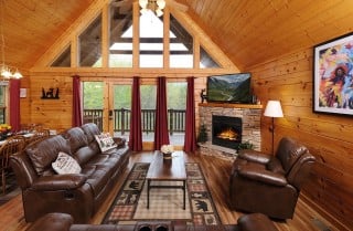 Gatlinburg  - Siesta Ridge - Living Room