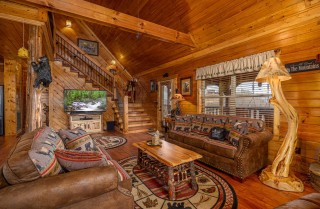 Pigeon Forge Cabin - A Cloud 9 - Living