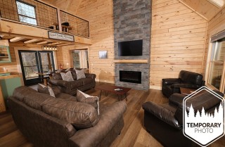 Pigeon Forge - Lones Branch Lodge - Living