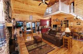 Pigeon Forge Cabin- Jackson's Cabin - Living Room