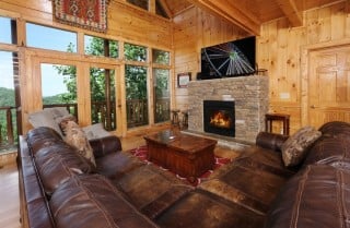 Pigeon Forge - Jennie's View - Living Room