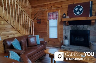 Pigeon Forge - Pioneer Place - Living Room