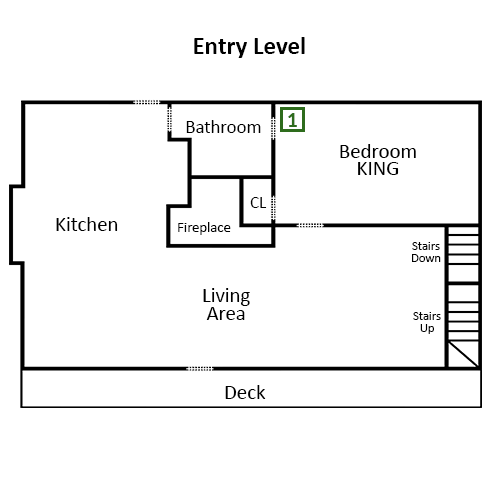 A Tram View - Floor Plan - Entry Level