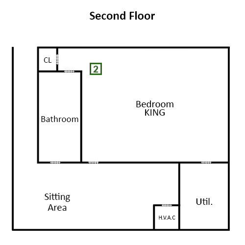 Floorplan-Chestnut Bearadise-Second