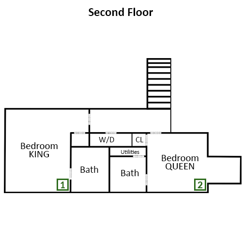 Pop's Place - Floorplan - Second