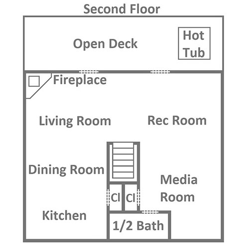 A Top Notch Lodge - Second Floor